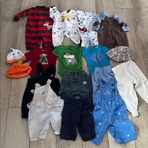 The Children's Place and Assorted Brand Mix 3-9 mth. Clothing Set